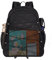 Edraco Robuster Netz-Rucksack, durchsichtiger Rucksack, Netz-Büchertasche, Schwarz, Large, Stil 1: