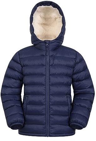 Mountain Warehouse Seasons Gefütterte Kinder-Steppjacke Marine 128