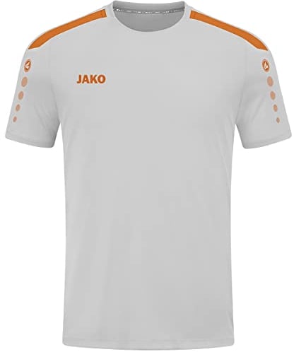 JAKO Power Trikot grauorange, 4XL Herren