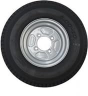 Roue complète 400x10 | 4 trous 115 mm | Prête à l'emploi