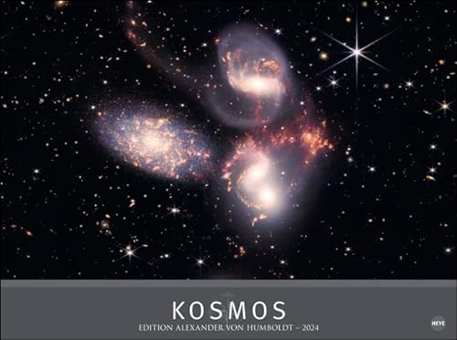 Kosmos - Edition Alexander von Humboldt - Kalender 2024 - Heye-Verlag - Fotokalender mit spektakulären Aufnahmen - Wandkalender 78 cm x 58 cm