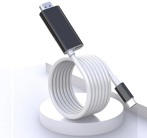 Aokicase Station d'accueil pour Nintendo Switch et OLED, 4K @ 30 Hz, câble adaptateur USB C vers HDMI pour station d'accueil Nintendo Switch, câble de conversion de type C vers HDMI remplace la