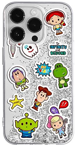 ERT GROUP mobile phone case for Apple Iphone 14 PRO original and officially Licensed Disney pattern Toy Story 015 optimally adapted to the mobile phone, with glitter overflow effect