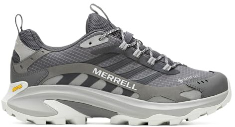 Merrell Unisex Moab Speed 2 GTX Sneaker, Grey, 48 EU