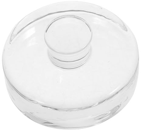 ABOOFAN Gewichte aus fermentiertem Glas Gärkrug aus Glas Kit zur Käseherstellung Die Einmachglas Sauerkraut Essiggurke Fermentationsdeckel für den Haushalt klare Gärdeckel