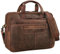 STILORD 'Quest' Aktentasche Herren Leder Laptoptasche 15,6 Zoll Umhängetasche Vintage Dokumententasche Groß Arbeitstasche Damen für Business Uni, Farbe:zamora - braun
