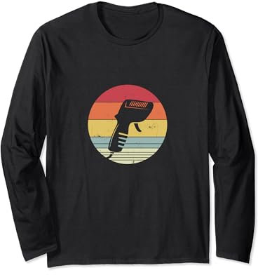 Slotcar Slotracing Handregler Retro Langarmshirt