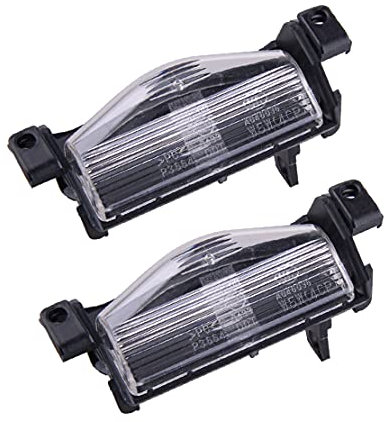 Remingtape 2 StüCk Auto Kennzeichen Nummernschild Lampe Licht Schalen Abdeckung für 2 3 M2 M3 2011-2013 BP4K-51-274 BBM4-51-274 BS1E-51-274