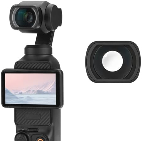 Macro Lens for DJI Osmo Pocket 3, 10X Sports Camera Macro Filter Lens Protection Accessories for Pocket 3