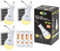 CLAR - Bombilla Recargable USB Con Mando, Luz Sin Electricidad, Sin Cable (Pack 3)