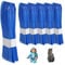 6 Stück Baby Nachfüllfolie für Windeleimer, Geruchsdicht Windeleimer Nachfüllfolie, Anti Odor Windeleimer Nachfüllkassetten Kompatibel mit Angelcare/Tommee Tippee/Litter Locker(Blue)