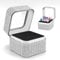 Nail Drill Bits Holder Case- 30 Holes Dustproof Rhinestone Nail Bits Box Efile Displayer Organizer Container for Manicure Tools