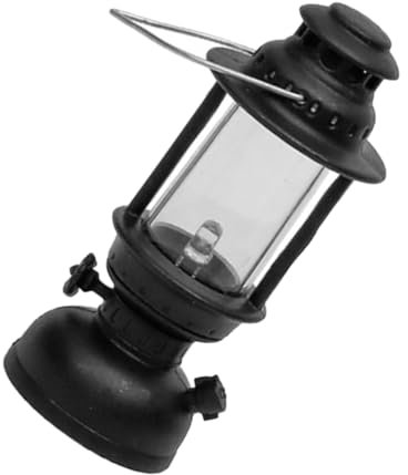 ifundom Retro Kerosene Lamp Tealight Candles Dollhouse Hurricane Lantern Small Candle Lantern Miniature Lantern Lamps Hanging Lantern Ornaments Micro Landscape Ornaments Halloween Pp