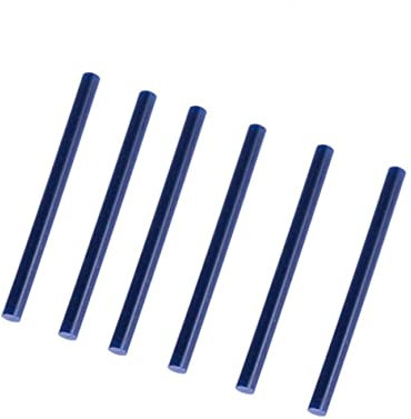 KONTONTY 16Pièce Bâtons de Colle Thermofusible Colorés Adhésif Haute Viscosité pour Réparation Multifonctionnelle et Bleu Marine