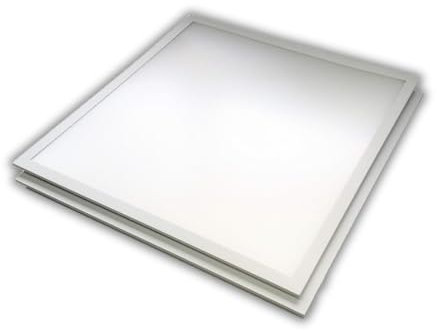 ENOVALITE LED Panel, Deckenleuchte, 62x62cm, 3600lm, 4000K, 36W, inkl. Trafo, Rasterleuchten, Einlegeleuchte, Büroleuchten (ohne Aufbaurahmen, 2 Stück)