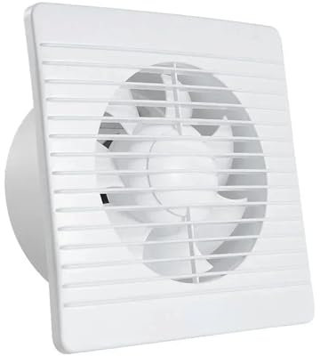 Extractor Fan, 4 6 8 Exhaust Fan Energy-saving Wall Mounted Vent Fan Anti-Mosquito Design Ventilator Extractor Fan For Bathroom Kitchen Toilet,for Bathroom, Kitchen, Ceiling(8 inch)