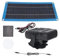 Calentador solar para invernadero, calentador solar para gallinero, 30W con protección contra sobrecalentamiento, ideal para secar la casa de viento de la casa de mascotas, gallinero