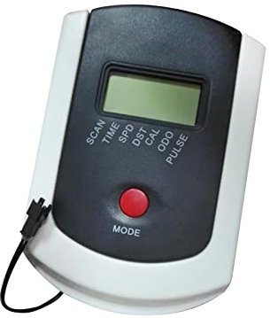 misppro Professioneller LCD-Monitor Tachometer mit Herzfrequenz für stationäre Fahrräder, Sportfahrräder, Fahrradzähler, Ersatzteile