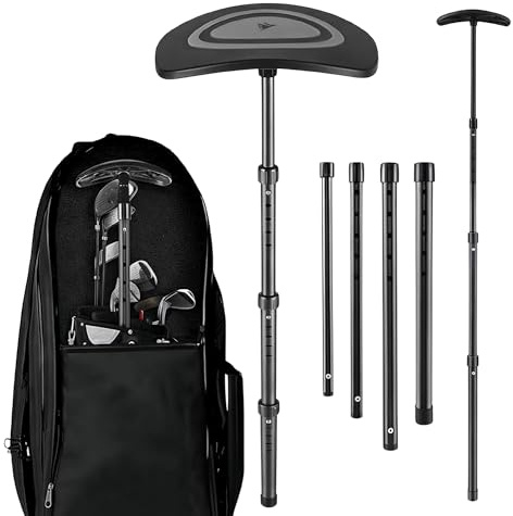 SWIFTEE Golf-Reisetasche Club Defender – verstellbare Stützstange aus Aluminiumlegierung mit stoßfester Abdeckung, schützt Golfschläger während der Reise, Premium-Golf-Stützsystem