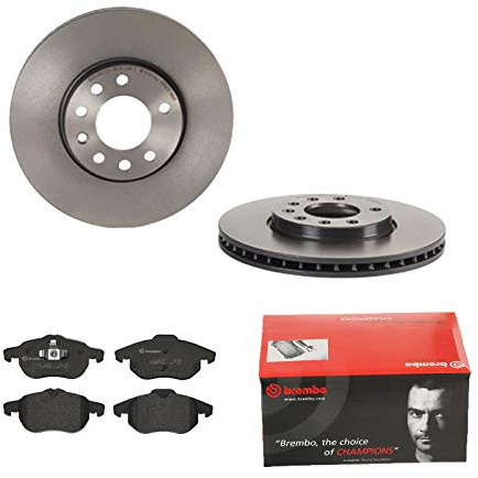 2 Bremsscheiben belüftet 285 mm + Bremsbeläge Vorne von Brembo Innenbelüftet (1420-54812) Bremsensatz Bremsanlage Bremsen-Kit,Bremsenset, Bremsscheiben, Bremsbeläge, Bremsen-Set, Beläge, Bremsbelag,