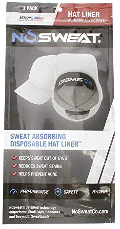 No Sweat Herren Hard Hat Liner Sweat Blocker