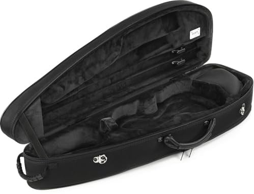 BAM Violin Custodia St. Germain Classic III Style Contoured, Vernice: Nero