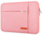 Lacdo 14 Pulgadas Funda Protectora para Portátiles para ASUS VivoBook/Zenbook 14, Lenovo V14/IdeaPad Flex 5/ThinkPad 14, Huawei Matebook D14, HP Acer ASUS DELL Chromebook Bolsa Funda Blanda, Rosado