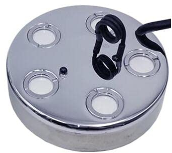 Atomizadores 3 Head 5 Head 6 Head Atomizador industrial Atomizador industrial Fogger for Hidropónicos de invernadero sin interruptor de fuente de alimentación Accesorios para fuentes de interior