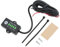 KIMISS Batteriemessgerät, 12 V 24 V 5 LED-Anzeige Batteriekapazitätsmessgerät IP65 Wasserdichter Batteriekapazitätsmonitor mit Automatischer Erkennung