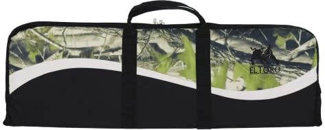 elToro Wave - Bogentasche, aus robustem wasserabweisenden Cordura, für Recurvebögen (Camo)