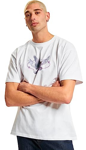Mister Tee Herren T-Shirt Vive la Liberte Oversize Tee White 5XL