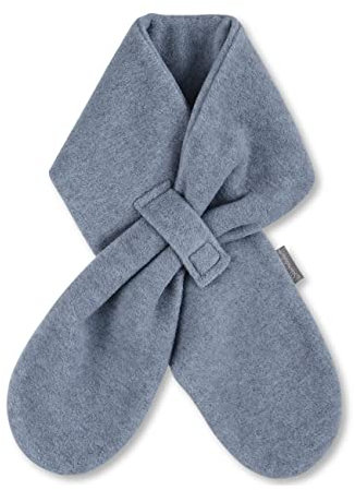 Sterntaler Unisex Baby Schal aus Microfleece, Blau, 70