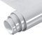 MOCNT Papier Adhesif pour Meuble 40cm x 5m Brillant Autocollant Papier Peint Vinyle Film de Meubles Imperméable Protéger Décoratif Papier Armoires Cuisine Sticker Gris