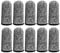Finger Cots Cut Resistant Protector Breathable Finger Sleeves Thumb Protector Fingertips Protective for Work 10PCS Finger Covers Protection for Finger Tips Guitar Finger Covers Protection for Finger
