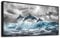 MHARTK66 Schwimmende Delfine Leinwand Bilder Mit Rahmen Schwarz, 50x100 cm Groß Wandbilder Wohnzimmer Tier Meer Bild Aesthetic, Modern Wanddeko Kunstdruck Schlafzimmer Badezimmer Büro Esszimmer Küche