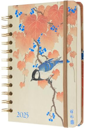 Terminplaner 2025 Kokonote Planer 2025 Zen Blossom Terminplaner 2025 Terminkalender 2025 11,7 x 16,7 cm Taschenkalender 2025 Klein - Jahreskalender 2025 Buch