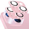 Viojrlra 2 Pièces Caméra Arrière Protecteur pour iPhone 15 / iPhone 15 Plus, Anti Rayures Ultra HD Protection Objectif Caméra, Ultra Résistant Couverture Complète 9H Dureté Film Verre Trempé,Rose