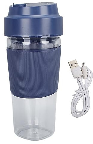 Mini-Juicer Cup, Blender Rechargeable Portable Mini Blender Press Press Juicer, de Juicer à Grande capacité Multifonctionnelle Masticole Blender pour L'école Office à
