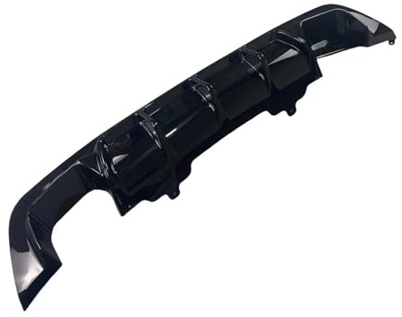 Heckdiffusor Für E60 E61 525i 525d 530i Sport Tech Paket 2005-2010 Auto Heckschürze Diffusor Splitter Auto Heckstoßstange Diffusor(NO LIGHT-A)
