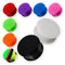 Fly Style Premium Silikon Flesh Tunnel (1 Stück) - Ohr Plug in 12 Farben - 4 bis 30 mm - Hypoallergener Piercing Schmuck, Grösse:8 mm, Farbwahl:schwarz