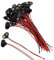 Oiyagai Lot de 30 Connecteurs de Pile 9 Volts, Clip de Batterie avec Fils
