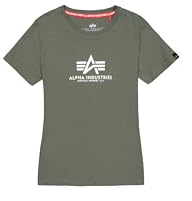 Alpha Industries Damen Alpha Industries New Basic T T-Shirt für Damen T-Shirt (1er Pack)