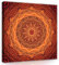 Leinwandbild Consalnet - Leinwand Bilder - Mandala Orient Rot - 40x40 cm Leinwandbilder - Bild auf leinwand - Wandbild XXL groß Wandbilder für Wohnzimmer Schlafzimmer Wohnzimmerbilder Modern