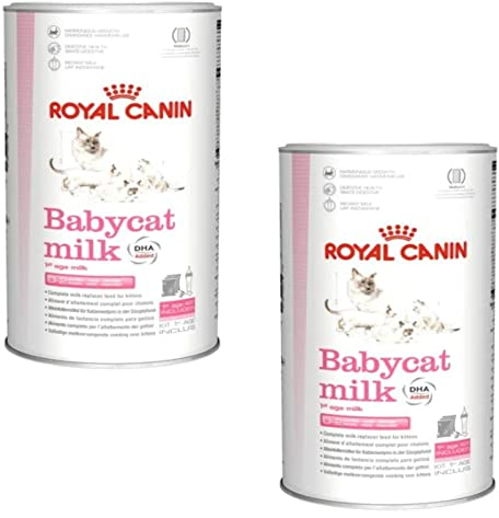 Royal Canin Babycat Milk | Pack Double | 2 x 300 g | Aliment d'échange de Lait pour Chatons | De la Naissance au sevrage (0-2 Mois)| pour Une Croissance harmonieuse