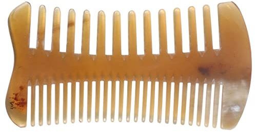 FRCOLOR Doppelseitiger Massagekamm Haarpflegekamm Ox-hornkamm Haarkämme Bartkamm Ochsenhorn Styling Kamm Doppelseitiger Kamm Hornkamm Für Haarschneidekamm Werkzeug