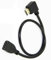 Mr. Gadget's Solutions RIGHT ANGLE 90 HDMI Extension Cable Plug To Female Socket-1M Black