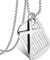 Cupimatch Kreuz Halskette mit Erkennungsmarke: Edelstahl Militär Dog Tag mit Bibel Gravur Religiöser Kreuzanhänger 61cm Rolokette Christlicher Taufe Kommunion Schmuck für Männer vater sohn, Silber