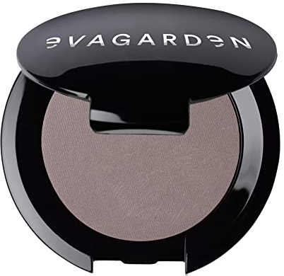 EVAGARDEN Velvet Matte Eye Shadow – Creamy and Velvety Powder with Intense Color – High Pure Pigments Creates Soft Focus Effect – Light, Adherent Film Blends Easily – 124 Iron – 0,08 oz
