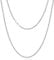 KRKC&CO Men’s Chain Necklace, 14K Gold Plated Stainless Steel Cuban Link Chains 3/4/5mm, Anti-Tarnish Nickel-Free Flat-Cut, Thin Gold chain Silver Chain for Man Unisex