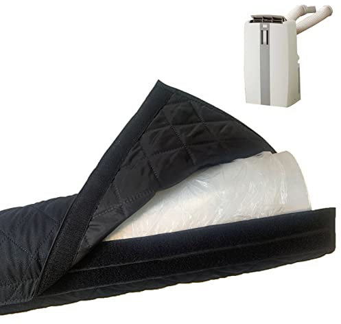 Manguera Aire Acondicionado Portátil, 59x21 Pulgadas Manguera Aire Acondicionado Móviles Aislamiento Térmico, para Manguera Escape AC 5 y 6 diá etro